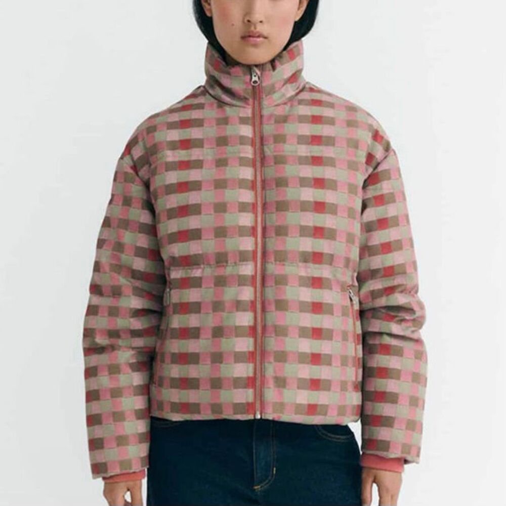 Thinking Mu Gemma Julia Printed Puffer Jacket S